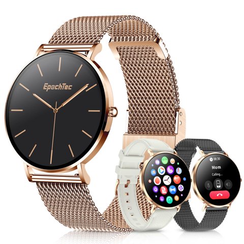 Smartwatch Epochtec 1.32"" Amoled Bluetooth Resistente Al