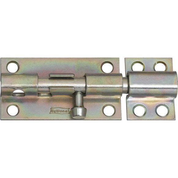 Barrel Bolt National Hardware N162-370 chapado en zinc