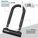 thumbnail image 2 of Candado en U para bicicleta Weogine, arco de 17 mm, cable de 1,5 m, 3 llaves, 2 of 7