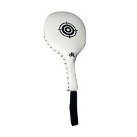Magideal - Almohadilla De Patada De Taekwondo, Objetivo De Reacción De Boxeo, Paleta De Patada Portátil, Objetivo De Para Sanda, Kickboxing, Muay Thai, Luc Blanco