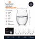 thumbnail image 3 of Set 4 Vasos De Vidrio Bebidas Cocteles 610ml Montepulciano - Hausmann, 3 of 3