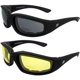 thumbnail image 1 of Gafas de sol de seguridad Birdz Oriole bifocales negras 2.5X con lentes, 1 of 9