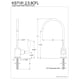 thumbnail image 3 of Grifo de filtración de agua Kingston Brass Gourmetier KS7198CFL, 3 of 3