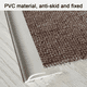 thumbnail image 3 of Protector de borde de 2 metros - Tira de PVC para borde de alfombra - Tiras de transición de goma para piso - Moldura autoadhesiva, 3 of 5