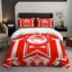 thumbnail image 1 of 3pcs Olympia Team Logo Design Themed Bedding Set Duvet Cover and Pillowcase Set Soft and Comfortable, 1 of 5