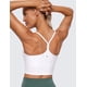 thumbnail image 2 of Sujetador deportivo CRZ YOGA Butterluxe Y Back Longline White para mujer, 2 of 7