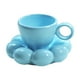 thumbnail image 2 of Casa De Muñecas En Miniatura Taza De Té Decoración De Casa De Muñecas Para Casas De Muñecas Accesorios De Bricolaje Azul, 2 of 5