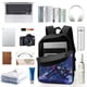 thumbnail image 3 of Onward-theme Backpack, Campus style schoolbag Bookbag with Adjustable Shoulder Straps And Large Zip Compartment, Unisex Travel Bags., 3 of 6