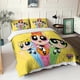 thumbnail image 1 of Fundas Nórdicas De Las Chicas Superpoderosas 3 Piezas Estilo Funda Nórdica Estampada Personajes De Anime Juego De Cama King Size Juego De Ropa De Cama Funda Nórdica Ultrasuave Con Crem, 1 of 3