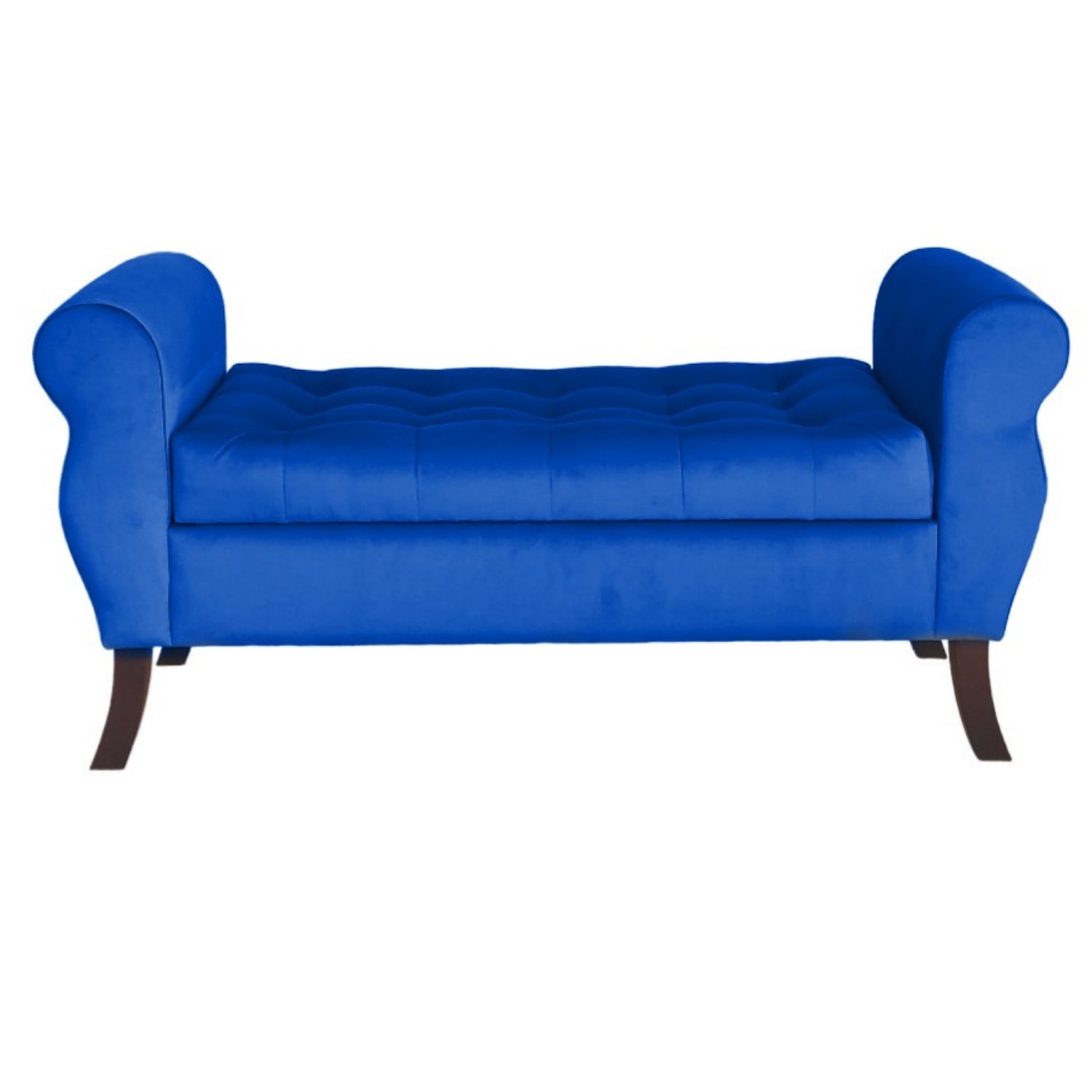 Tapiceria Moderna - Banqueta Baul Diva Color Azul Marino