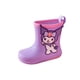 thumbnail image 4 of Botas De Lluvia Zapatos A Prueba De Lluvia Patrón De Dibujos Animados Zapatos De Jardinería Para Niños Longitud Interior 19 Cm, 4 of 5