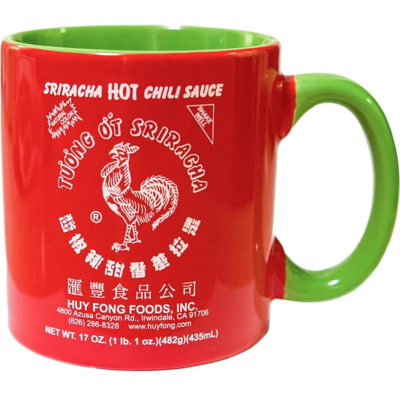 Taza de salsa picante con sriracha Huy Fong roja y verde 560 ml