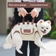 thumbnail image 3 of Portable transpirable mascota Carrier Sling & Mochila para perros y gatos, arnés ajustable de cuerpo completo con correa de tracción, Crossbody & Car-Friendly (M), 3 of 3