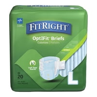 Pañales Para Adultos Medline Fitright Optifit Extra+ Large 44-56