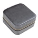 thumbnail image 1 of Estuche De Joyería De Viaje Con Exhibición De Espejo Escaparate De Regalo Para Aretes Gris, 1 of 5