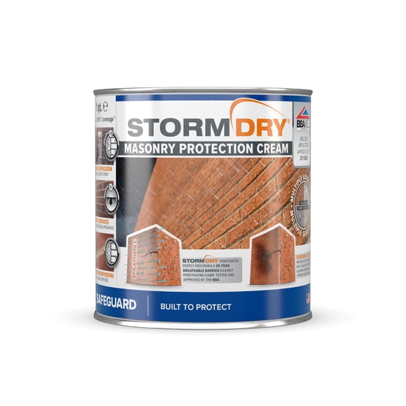 Sellador de ladrillos Stormdry Clear, 1 cuarto de galón, resistente al agua durante 25 años