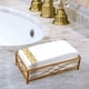 thumbnail image 5 of Toallas Desechables Para Invitados Paquete De 200 Unidades Blanco dorado, 5 of 7
