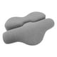 thumbnail image 3 of Almohada Cervical Almohada De Espuma Viscoelástica Para El Estómago Trasero O El Durmiente Mamá Papá Regalos Gris Claro, 3 of 3