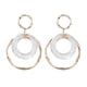 thumbnail image 2 of Pendientes De Gota De Moda Para Mujer, Pendientes Huecos, Regalos Elegantes Para El Oro Diario, 2 of 5