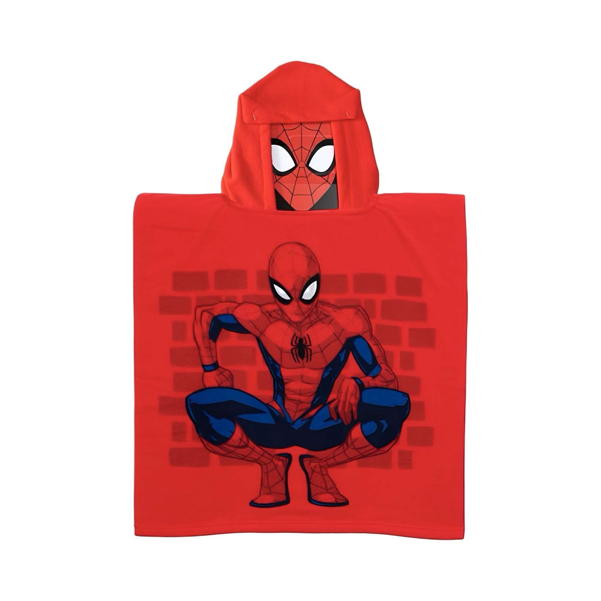 Mashini - Toalla Capucha Playa O Piscina Niño Niña Spiderman
