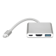thumbnail image 1 of Cable adaptador USB-C HDMI USB 3.1 para MacBook 3 en 1, 1 of 3