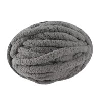 Bothyi - Hilo Grueso Y Grueso De Poliéster Para Manta Tejida, Fabricación De Alfombras, Color Gris