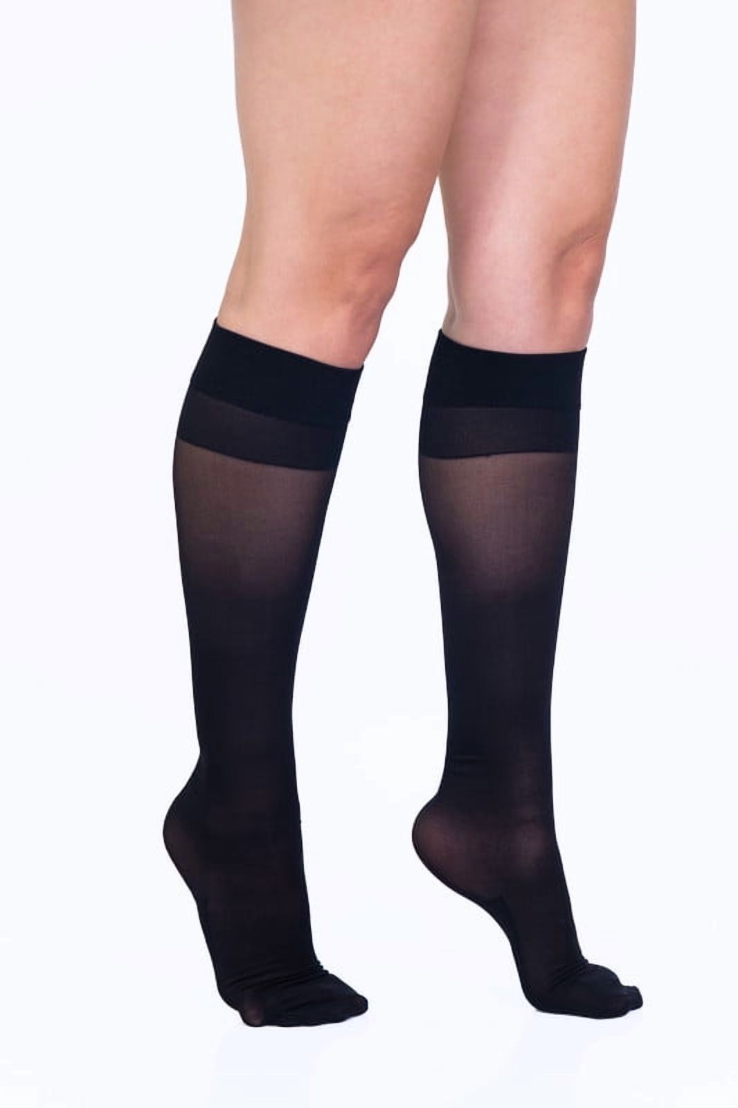 Medivaric - Medias De Compresión 70 Para Varices 8-15Mmhg Descanso Xl Negro