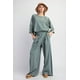 thumbnail image 5 of Pantalones de Punto de Rizo Lavados con Minerales, 5 of 5