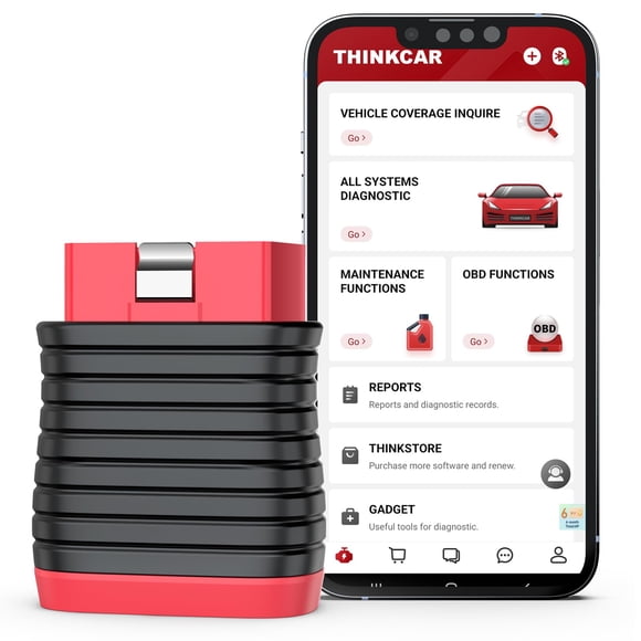 Escáner OBD2 Thinkcar Thinkdiag BD6 Bluetooth inalámbrico