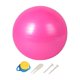 thumbnail image 5 of Pelota De Ejercicio Pilates Entrenamiento Mujer Hombre Inflador Incluido Soporte De Espalda Rosa 55cm, 5 of 5