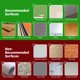 thumbnail image 5 of Baldosas decorativas de vinilo LONGKING, 10 hojas, autoadhesivas, color gris, 5 of 8