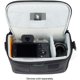 thumbnail image 1 of Bolso para cámara Lowepro Adventura Go SH140 negro de tela reciclada, 1 of 3