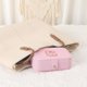 thumbnail image 5 of Caja de joyería rectangular de cuero PU REGALWOVEN para mujeres con patrón de letras, organizador de joyas de una sola capa C, 5 of 7