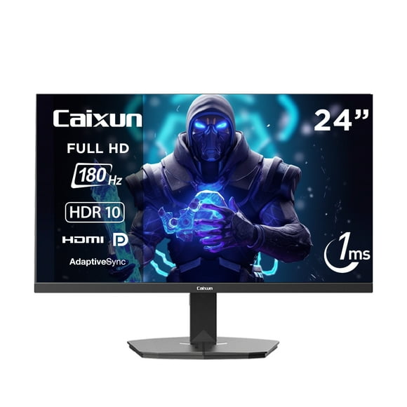Monitor Gamer Plano Caixun 24" FHD VA 180Hz sRGB110% HDMI DP C24F4F