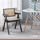 thumbnail image 2 of Silla Sitial Butaca Chandigarh Madera Rattan Negra, 2 of 3