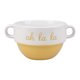 thumbnail image 1 of Bowl Sopa 530ML 1 Pieza Krscb600D Cerámica Amarillo - Blanco, 1 of 2