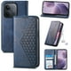 thumbnail image 2 of Funda Flip FOXDOCK para Xiaomi Redmi 15C , Estilo Billetera con Diseño Rombo, Correa de Mano y Soporte, Uso Diario, 2 of 6