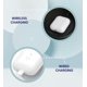 thumbnail image 3 of Estuche inalámbrico para AirPods Katnaaz 550 mAh blanco, 3 of 8