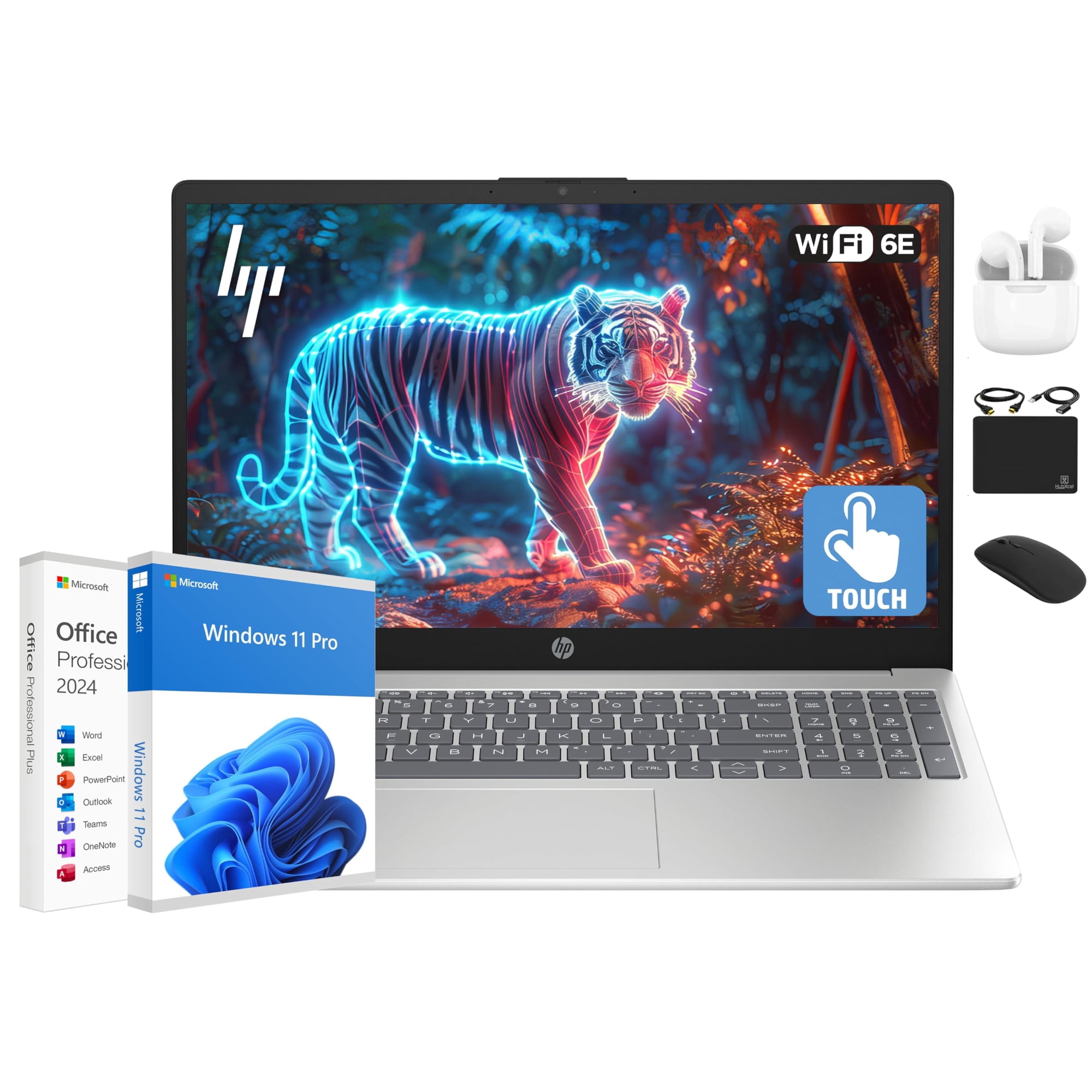 Portátil Hp Flagship 15.6 Hd Con Pantalla Táctil Intel I3 De 16 Gb De Ram Y 1 Tb