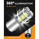 thumbnail image 4 of Bombilla LED Qoope 1157 blanca 6000 K 12 V DC 1,3 W (paquete de 10), 4 of 7