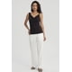 thumbnail image 3 of Polera Mujer Drapeado Aplicación Negro, 3 of 8