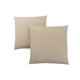 thumbnail image 1 of Pillows Monarch Specialties I 9235, 45 x 45 cm, juego de 2 unidades, color gris dorado, 1 of 3