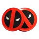 thumbnail image 1 of Juego de platos Star Wars Marvel Dead Pool redondos de 4 piezas, 1 of 4