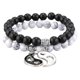 thumbnail image 4 of Pulseras Yin Yang Ajustable Cuentas De Arroz Para Amantes Novia Novio, 4 of 5