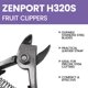 thumbnail image 4 of Tijeras de podar Zenport 11 cm de acero inoxidable - juego de 3, 4 of 6