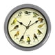 thumbnail image 4 of Reloj Musical Con Sonido De Pared De Pájaros, Funciona Con Pilas, Para Decoración Interior Del Hogar, Gris, 32cm, 4 of 5