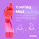 thumbnail image 3 of Ventilador portátil con nebulizador O2COOL Deluxe a pilas color rosa, 3 of 7