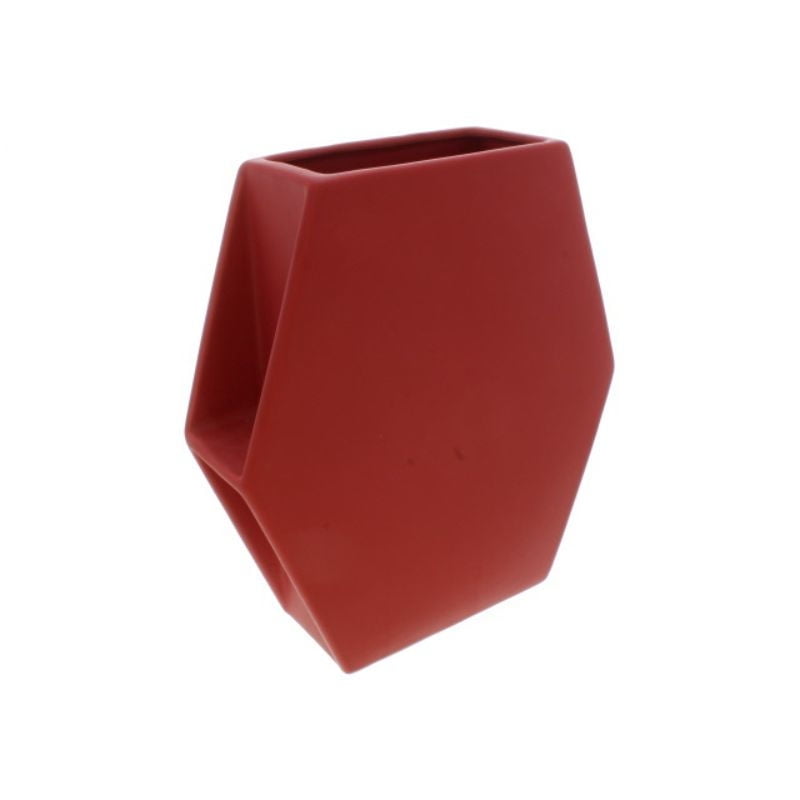 Hello Home - Decoración Hogar Florero 27.5X9.5X30.7 Cm Porcelana