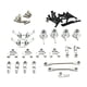 thumbnail image 2 of Accesorios De Piezas De Metal Para Coche RC Para Wltoys 1:28 K989 K979 K969 RC Crawler Car, 2 of 5