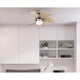 thumbnail image 2 of Ventilador de techo Westinghouse Turbo Swirl de 30 pulgadas con luz, 2 of 3